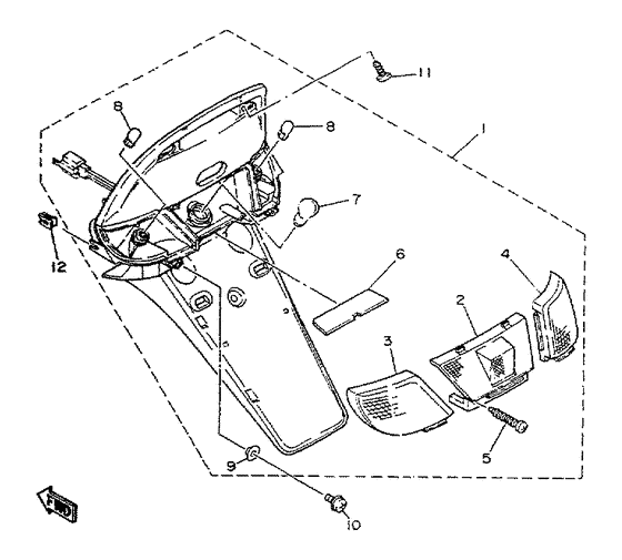 Luces piloto trasero