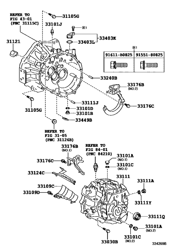 Clutch Housing & Transmission Case (Mtm)