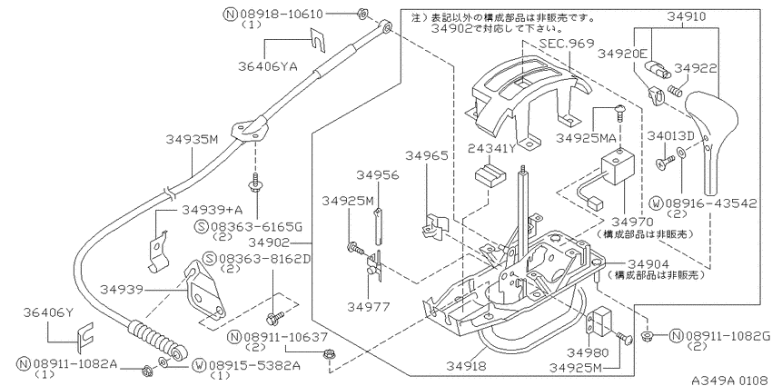 Auto transmission control device