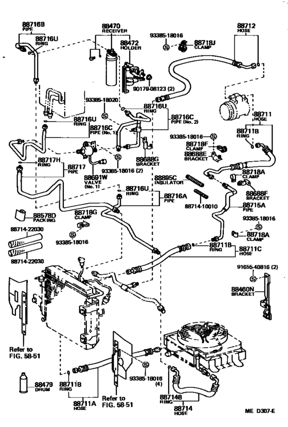 Heating & Air Conditioning - Cooler Piping