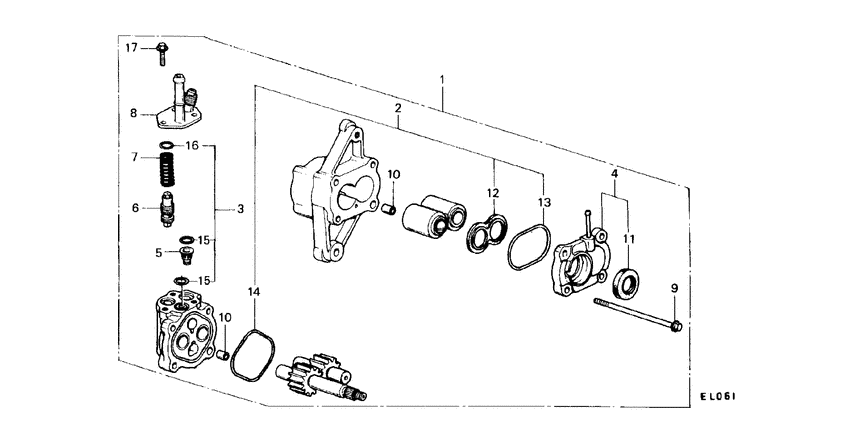 P.s. pump components