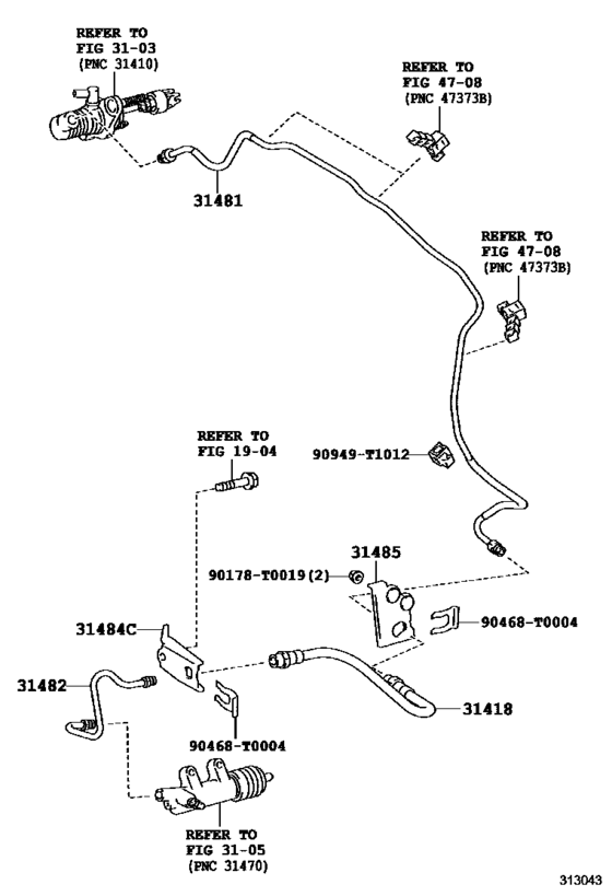 Clutch Pedal & Flexible Hose