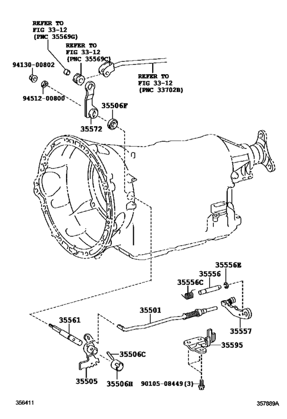 Throttle Link & Valve Lever (Atm)