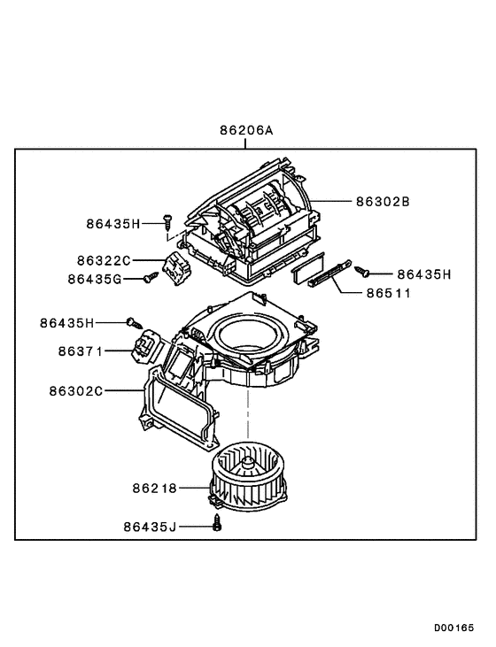 Heater unit & piping