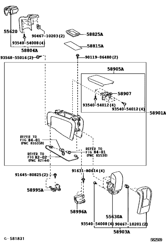 Console Box & Bracket
