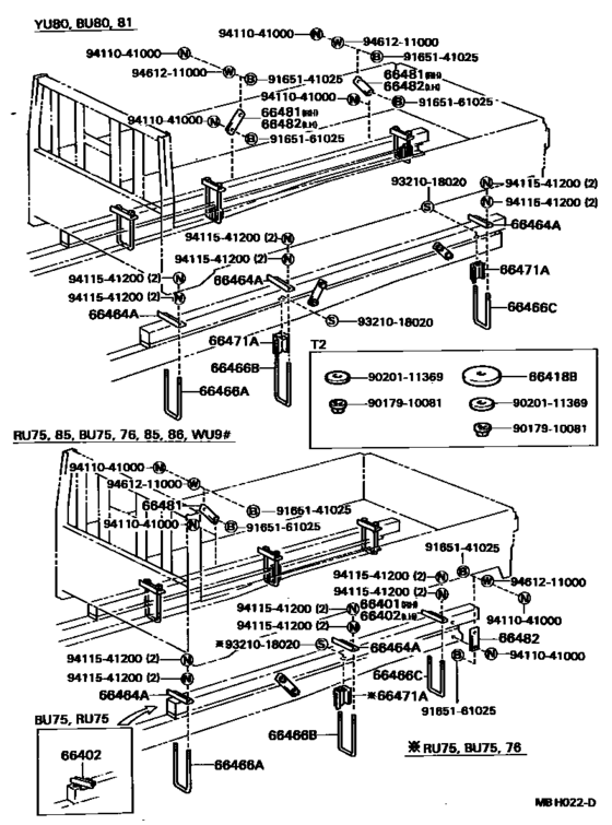 Rear Body Mounting