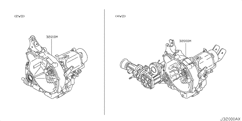 Manual transmission, transaxle & fitting