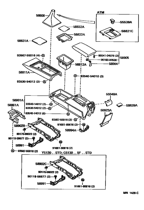 Console Box & Bracket