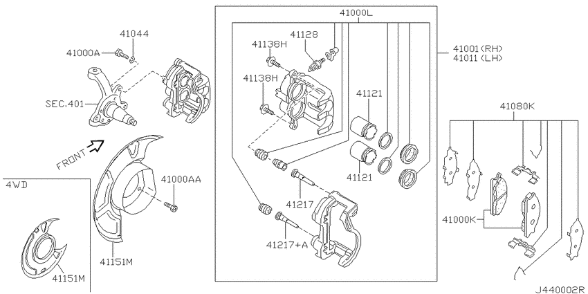 Front brake