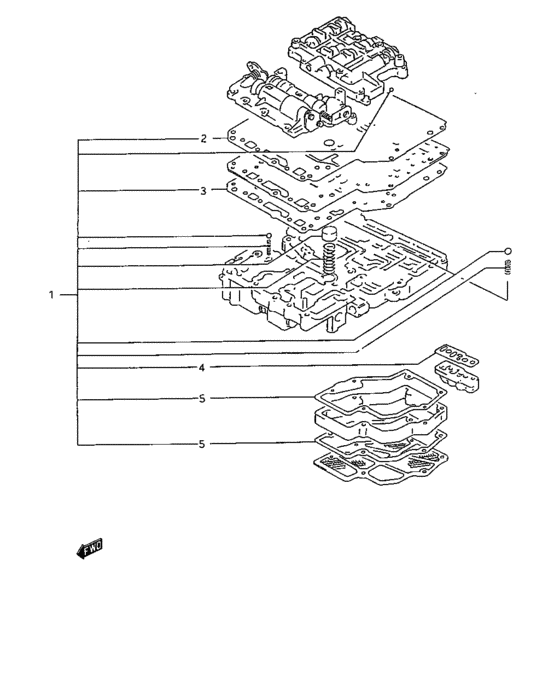 At valve overhaul set
