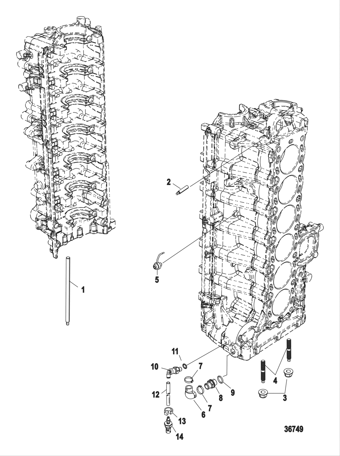 Port Cylinder Block Components