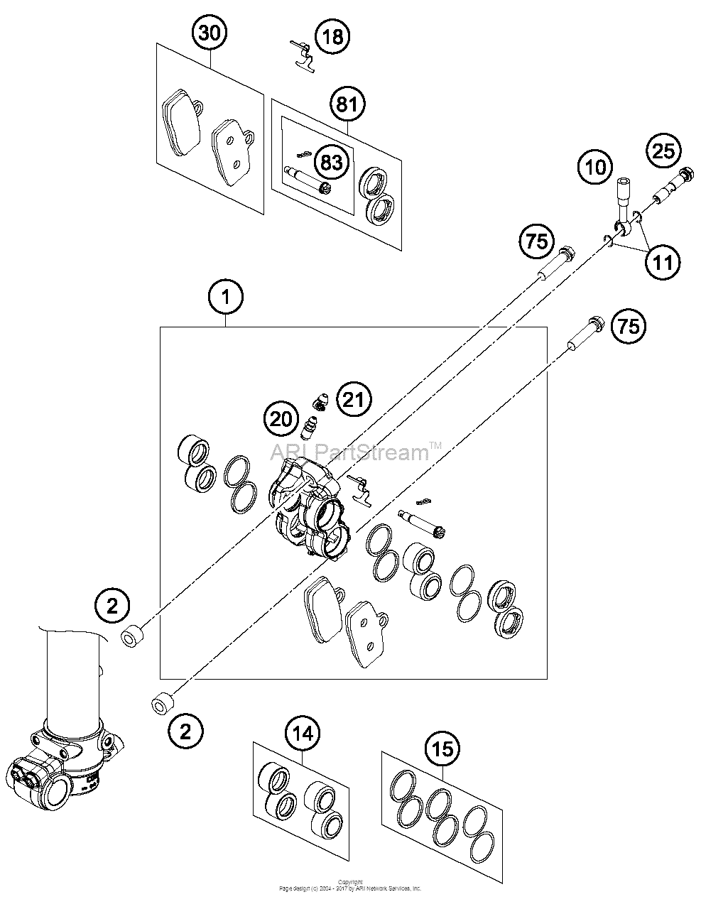 Brake Caliper Front