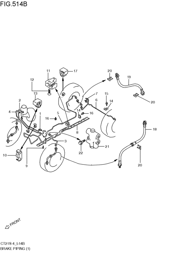 brakes piping