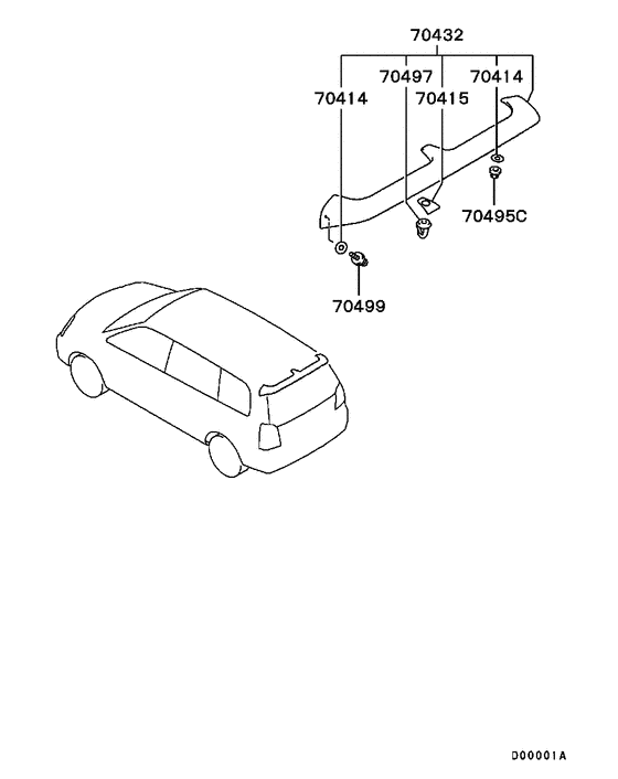 Rear garnish & moulding