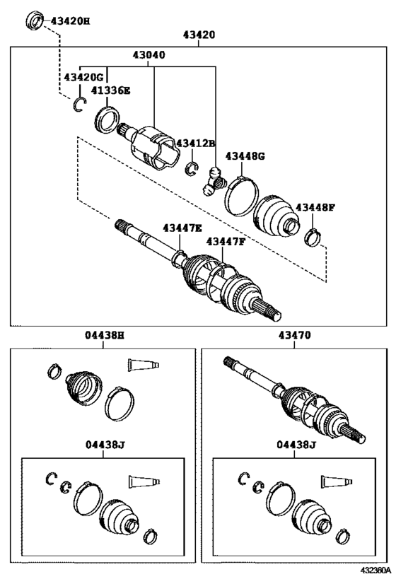 Front Drive Shaft