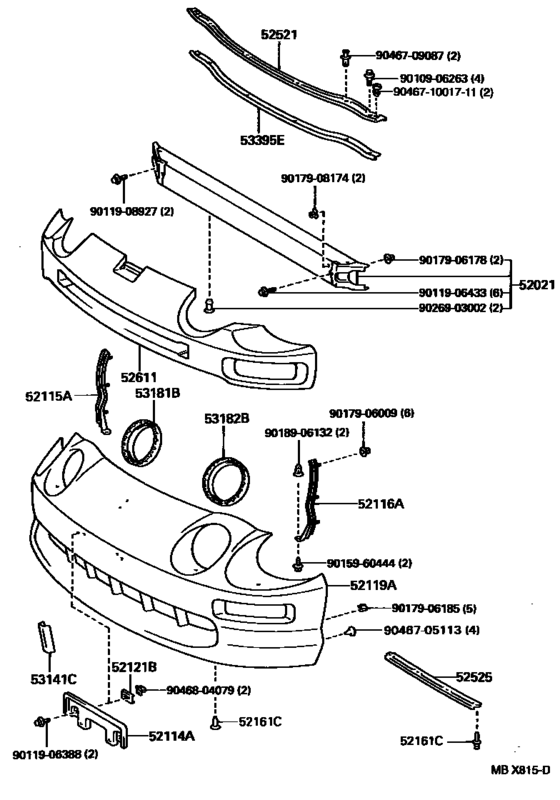 Front Bumper & Bumper Stay