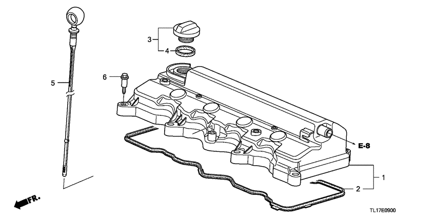Cylinder head cover