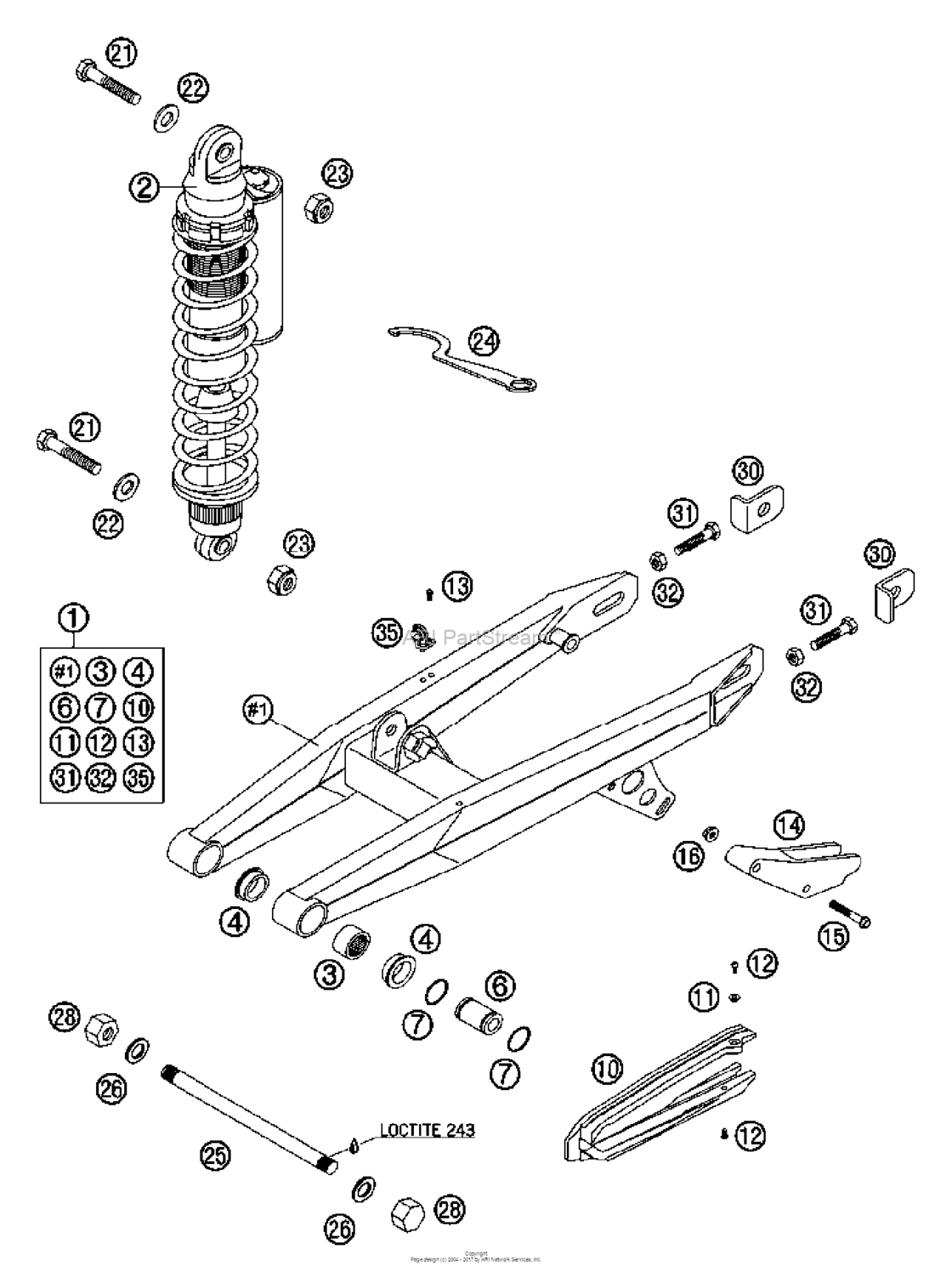 Swingarm, Monoshock
