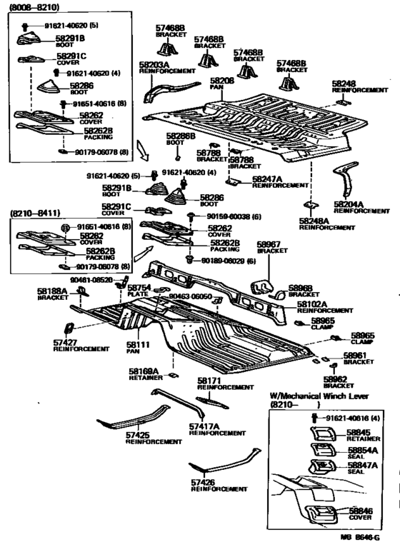 Front Floor Panel & Front Floor Member