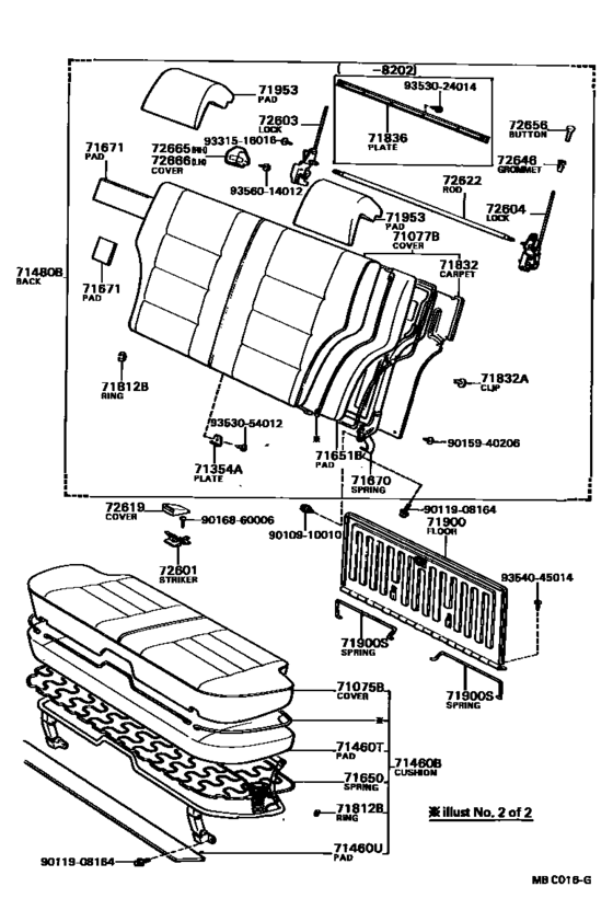 Rear Seat & Seat Track