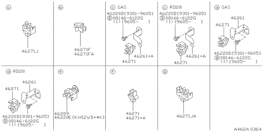 Brake piping & control