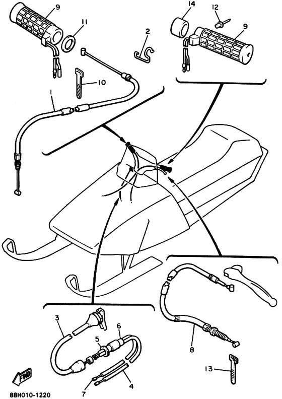 Control cable
