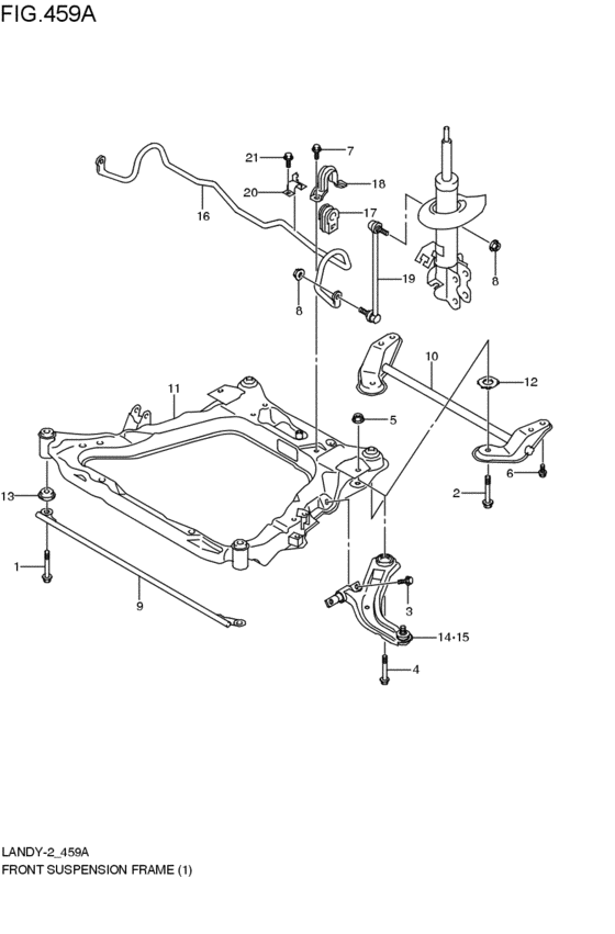 front suspension frame