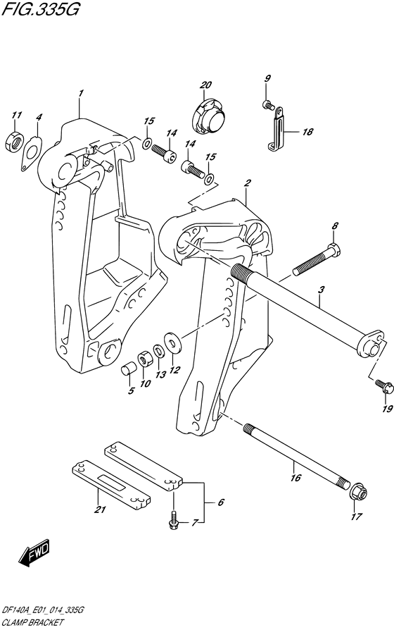 Clamp bracket