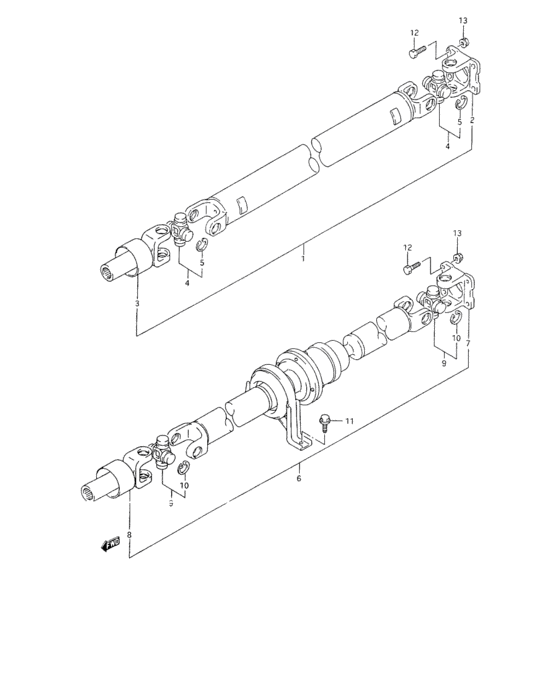 Propeller shaft