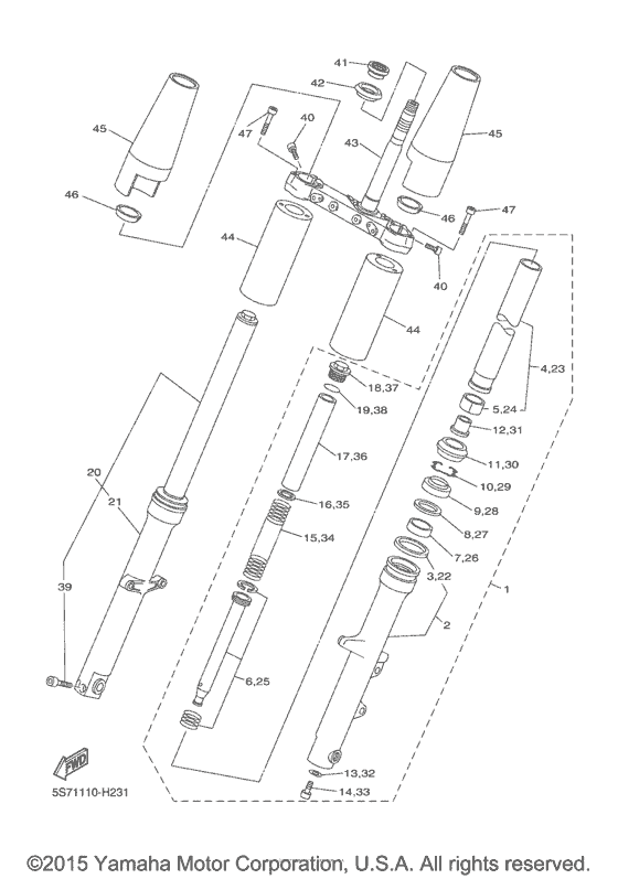 Front fork