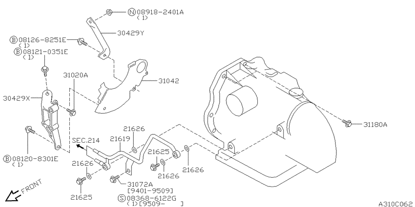 Auto transmission,transaxle & fitting