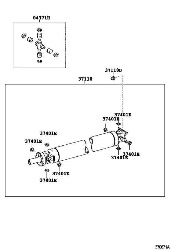 Propeller Shaft & Universal Joint