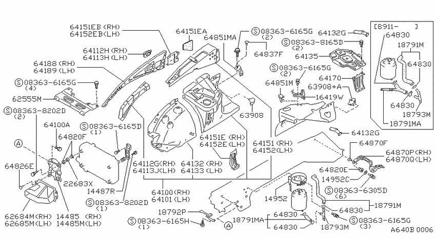 Hood ledge & fitting