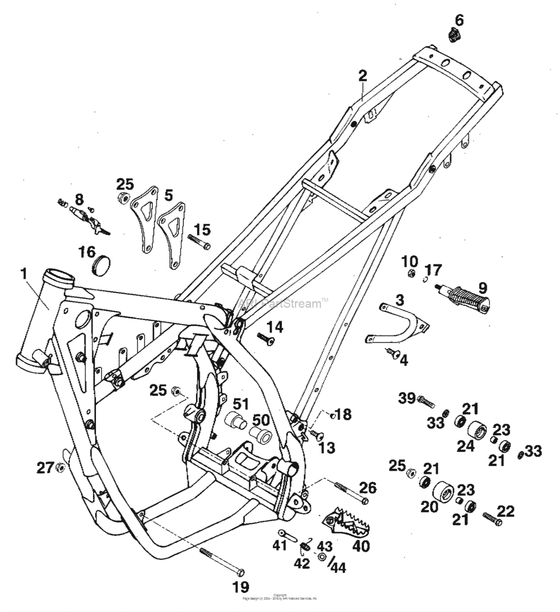 Frame, Sub Frame