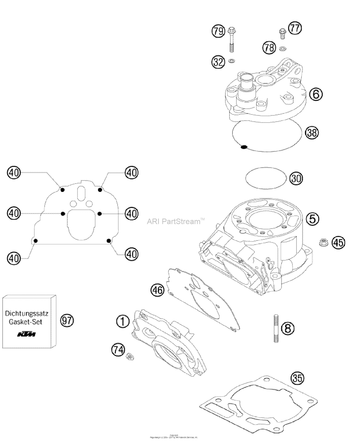 Cylinder, Cylinder Head