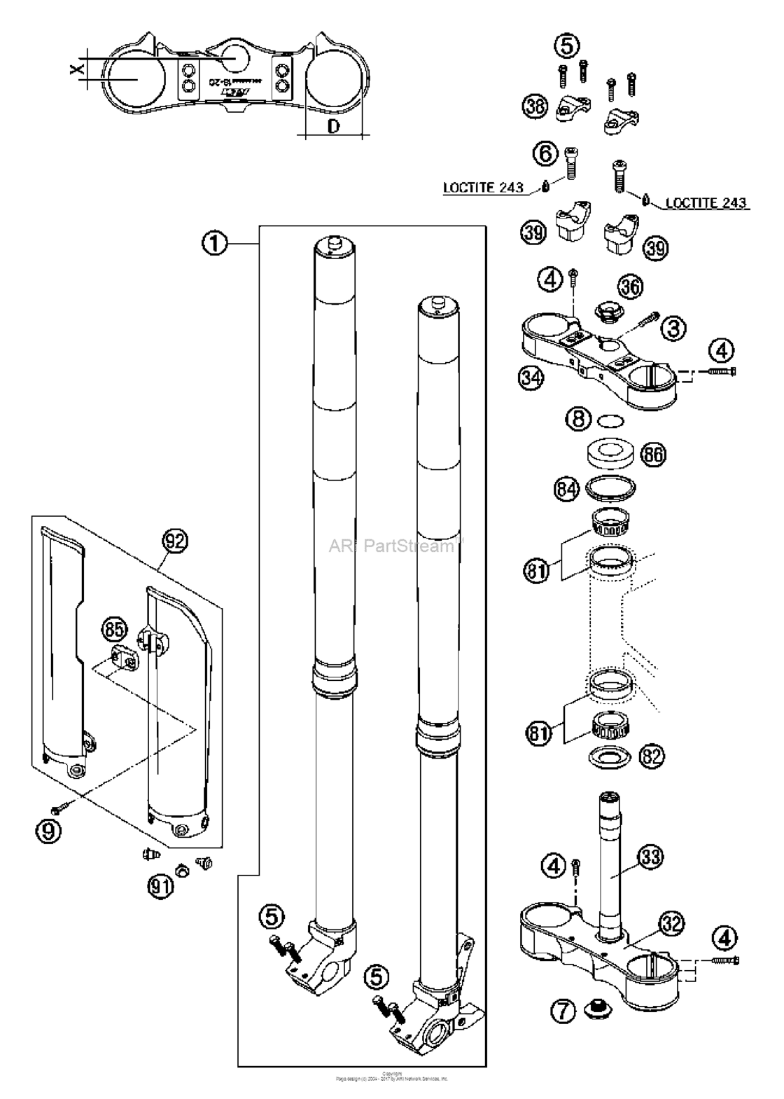 Telescopic Fork