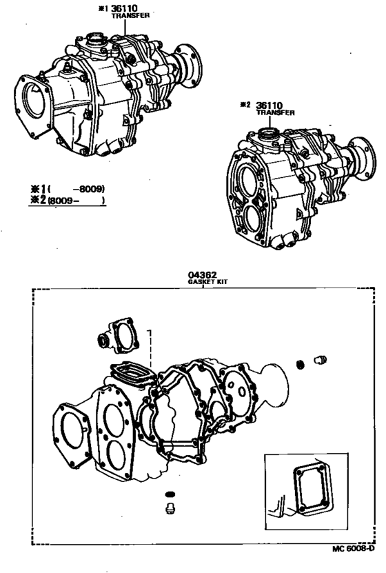 Transfer Assembly & Gasket Kit