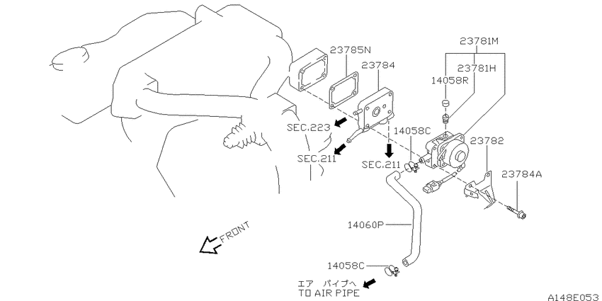 Secondary air system