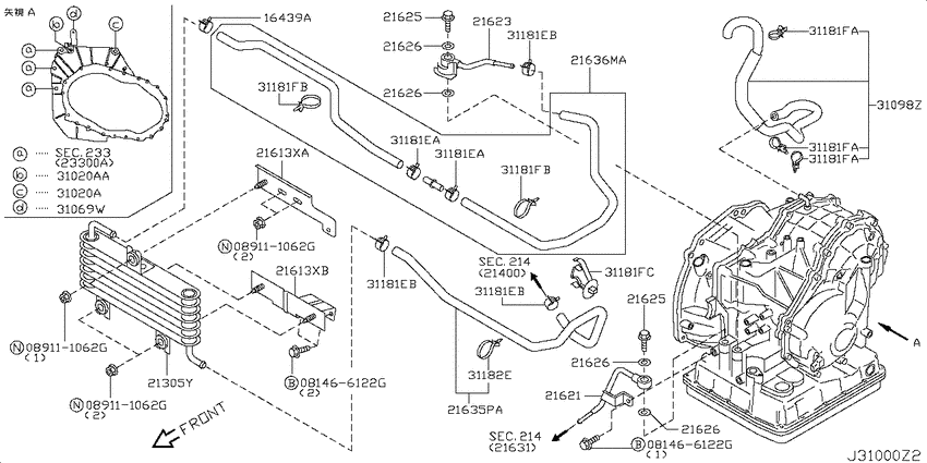 Auto transmission,transaxle & fitting