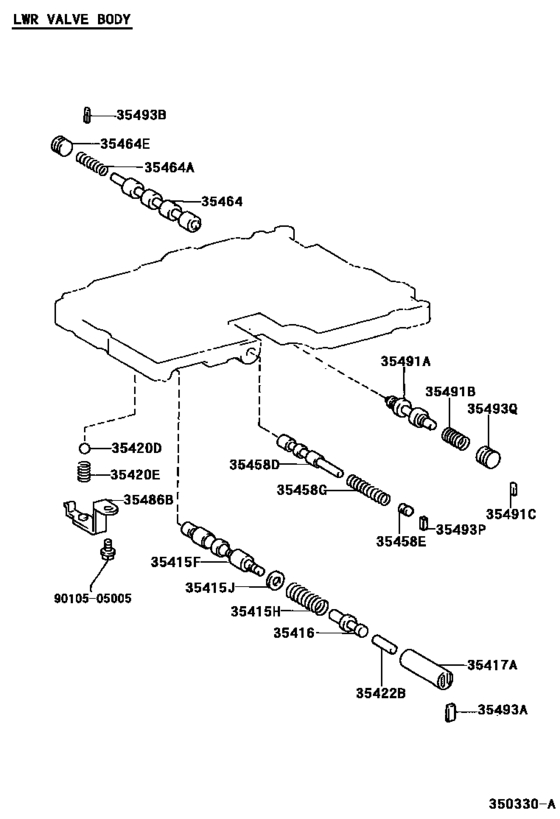 Valve Body & Oil Strainer (Atm)