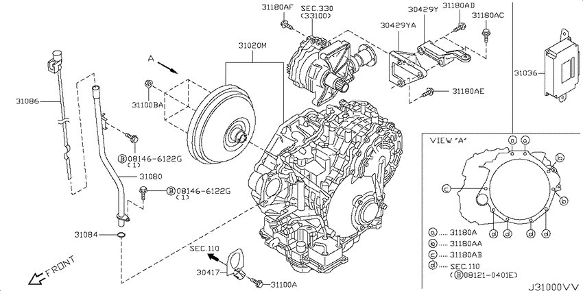 Auto transmission,transaxle & fitting