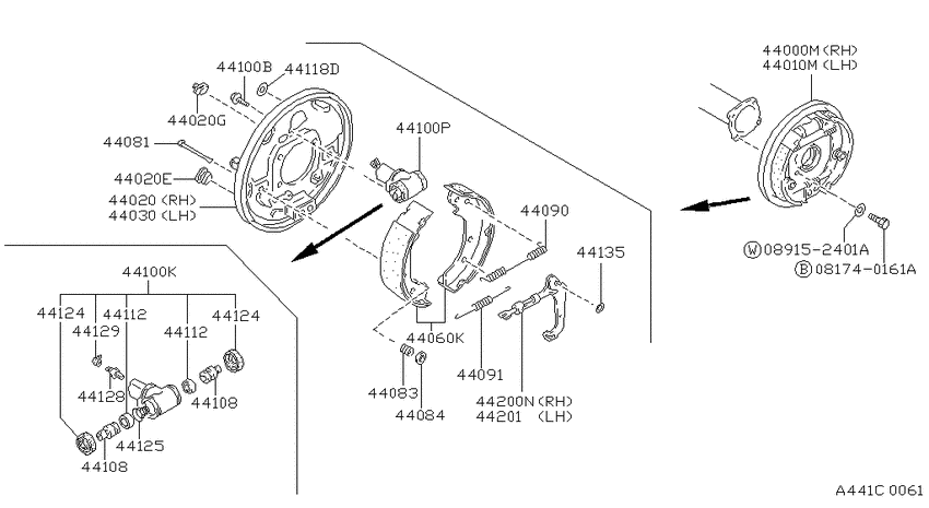 Rear brake