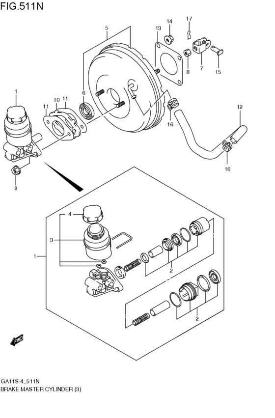 brakes master cylinder