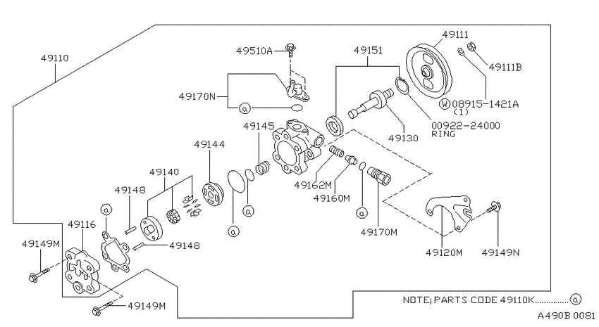 Power steering pump