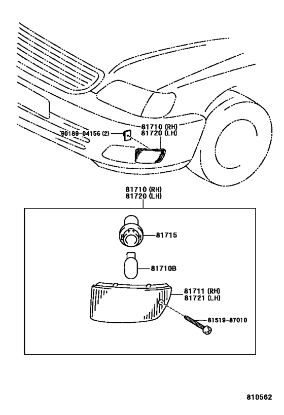 Front Marker Lamp