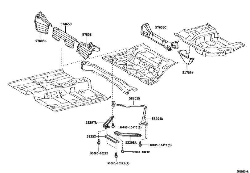 Floor Pan & Lower Back Panel
