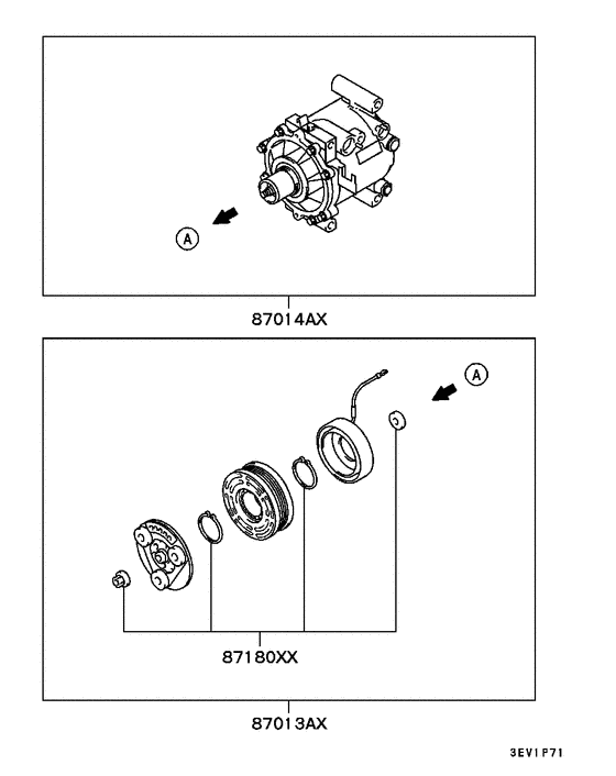 A/c cond, piping(auto,full:a)