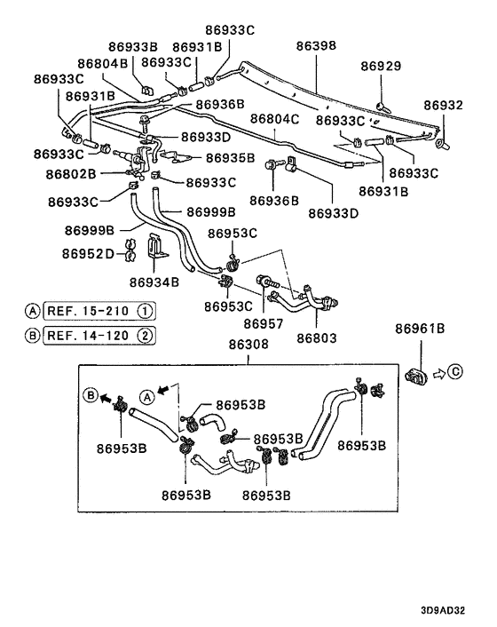 Heater unit & piping