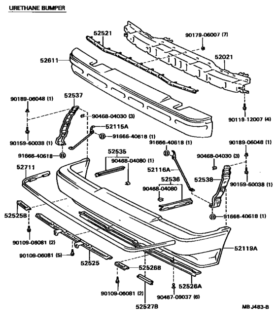 Front Bumper & Bumper Stay