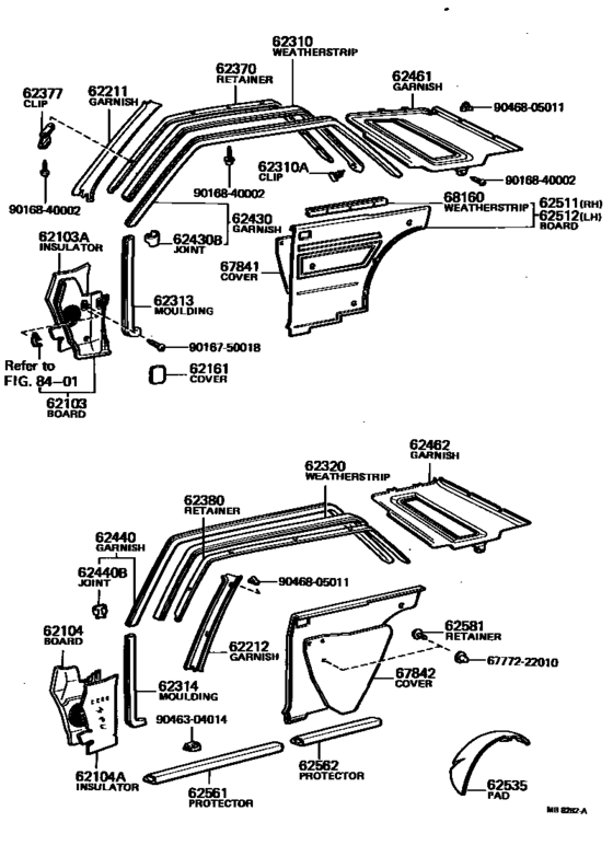 Inside Trim Board & Door Opening Trim Moulding